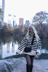 Blair Stripe Turtleneck Sweater