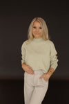 Julie Mock Neck Sweater