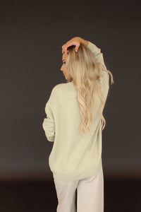 Julie Mock Neck Sweater